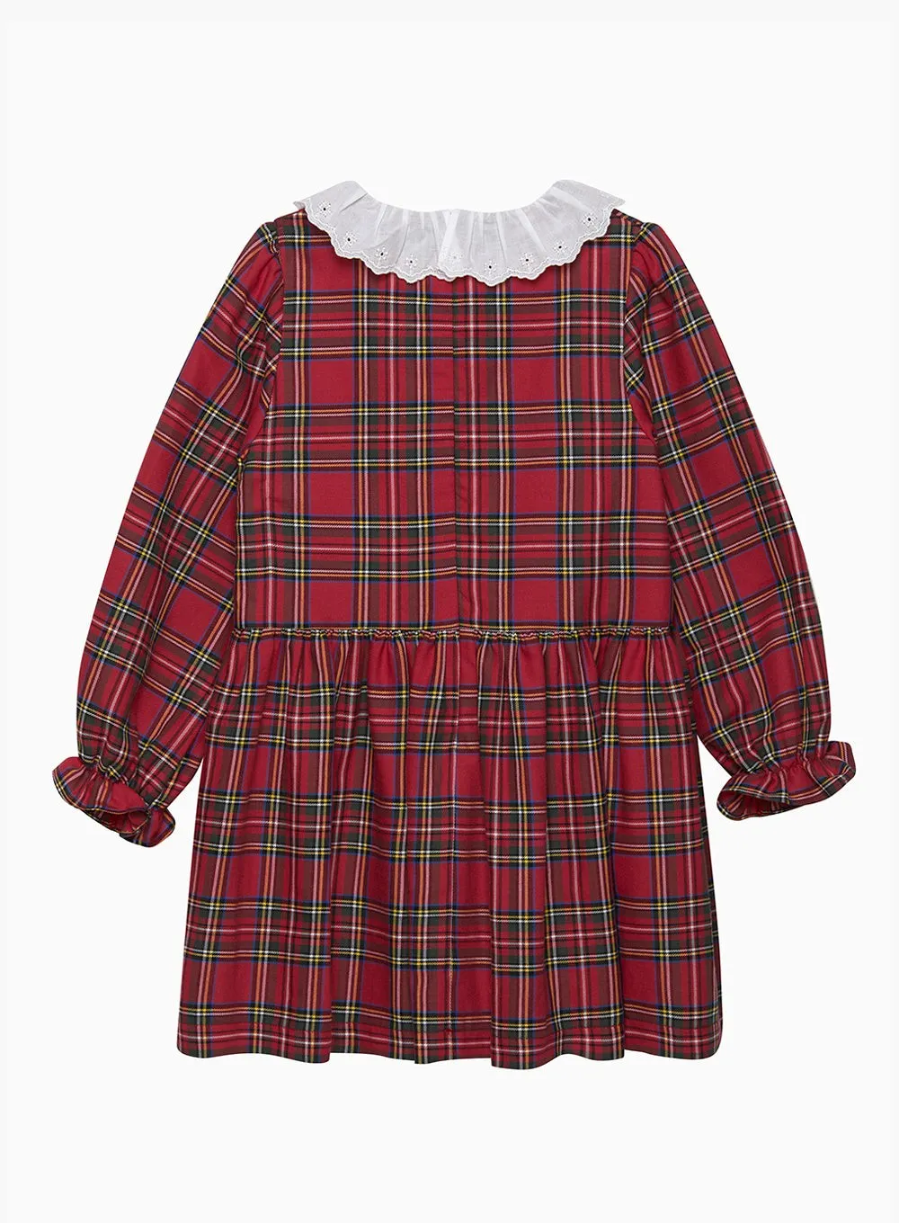 Tabitha Willow Dress in Red Tartan