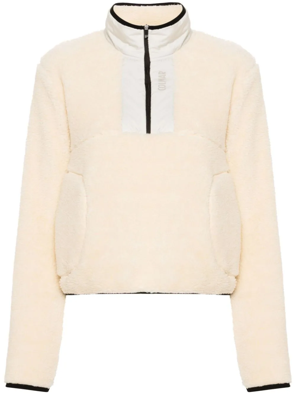 teddy-effect thermal sweatshirt