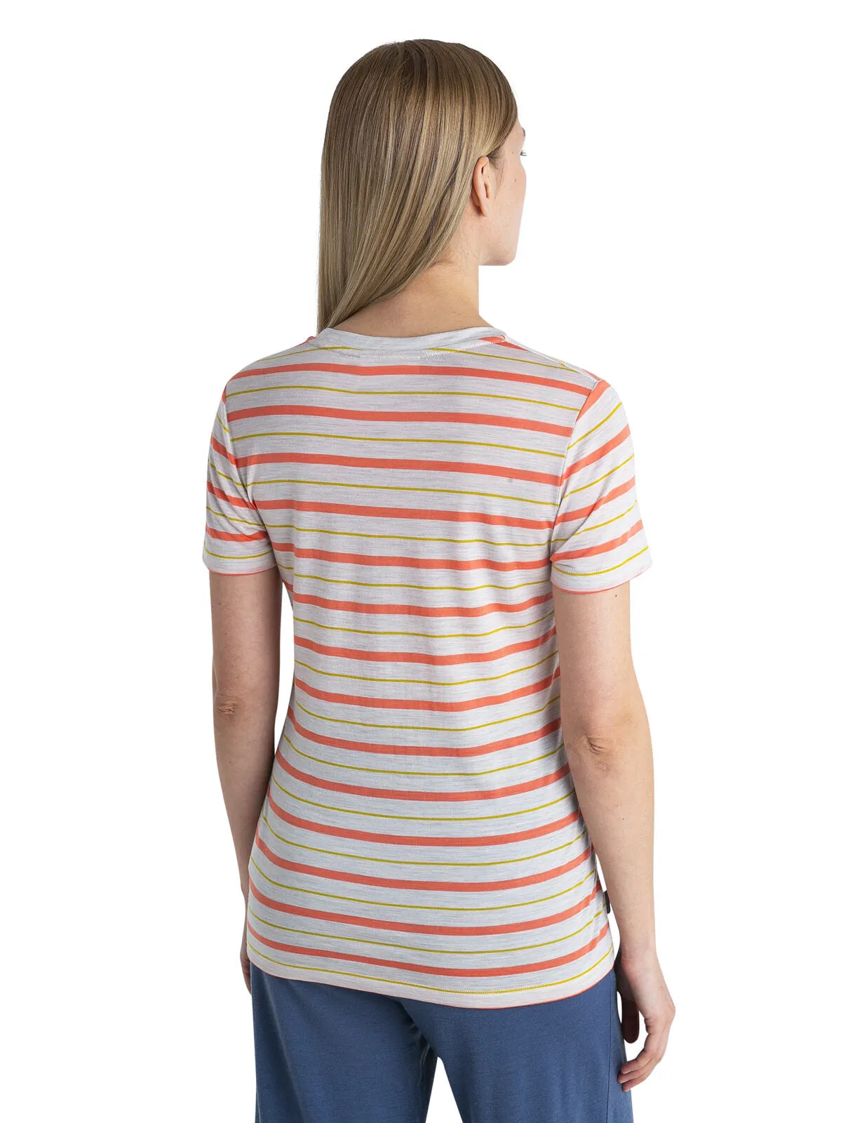Wave SS Stripe Tee Women's