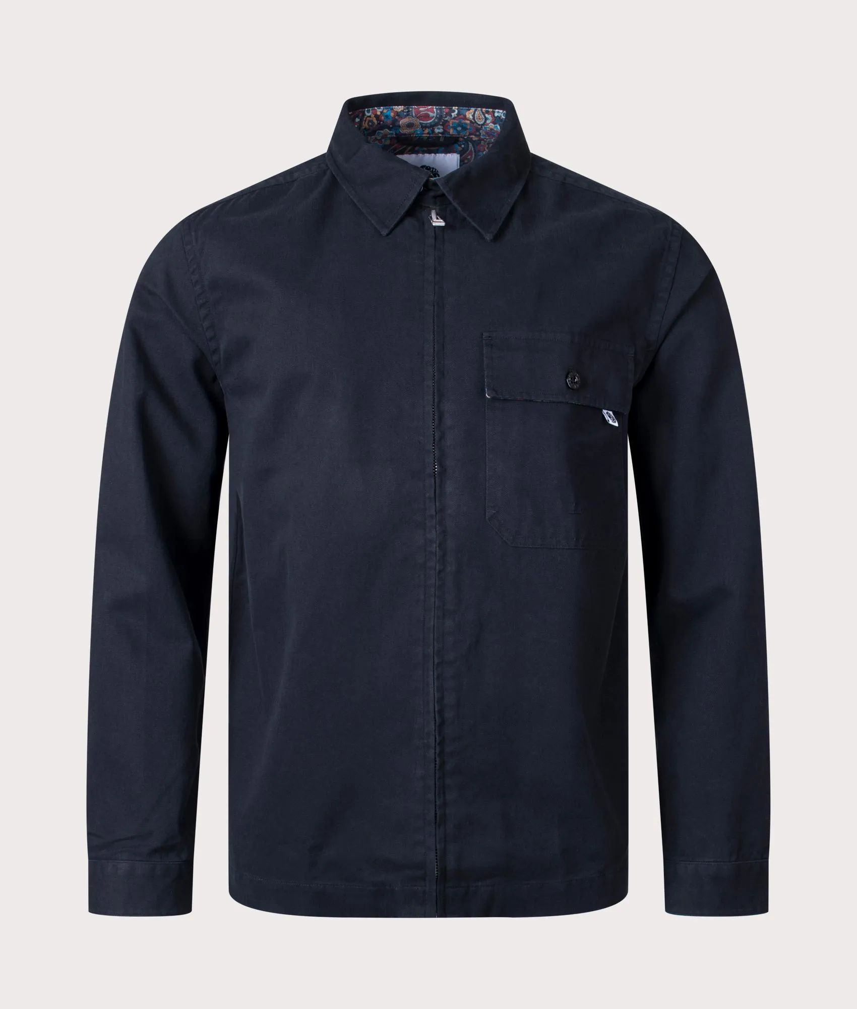 Wonderwall Paisley Zip Overshirt